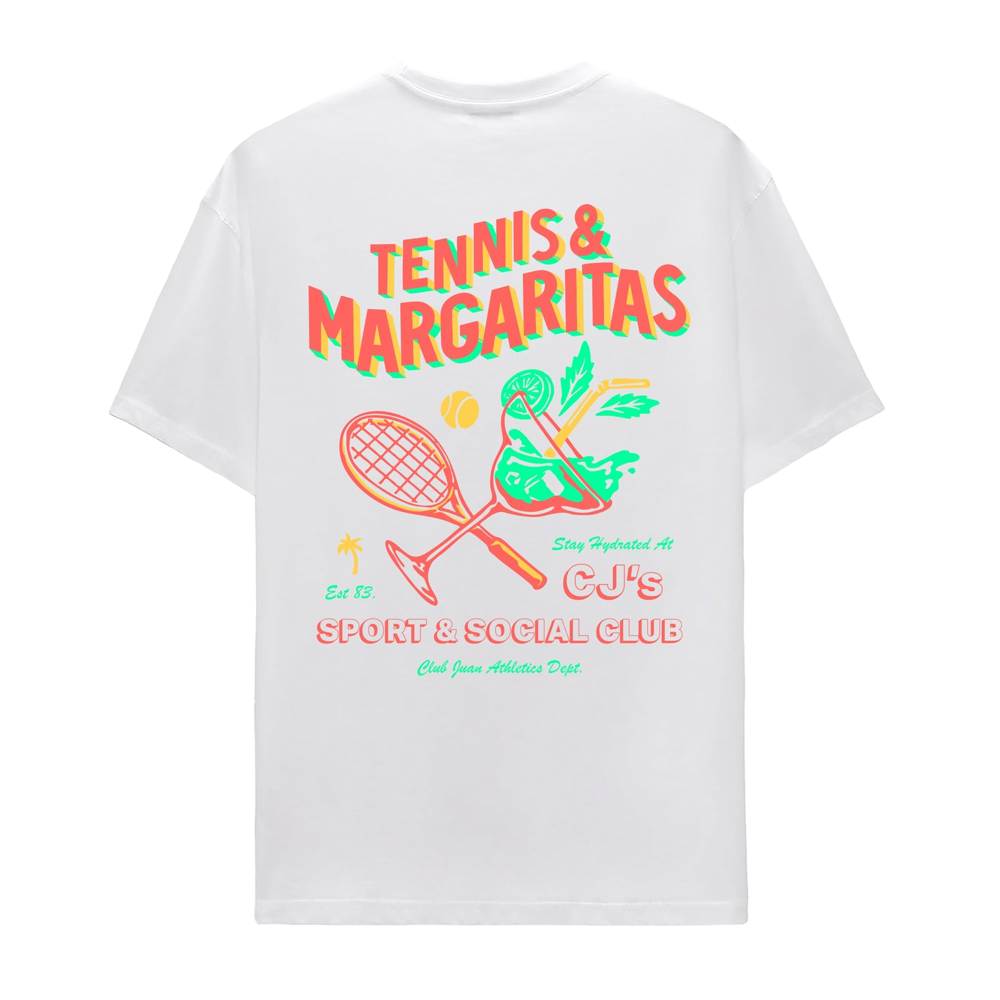TENNIS & MARGARITAS TEE